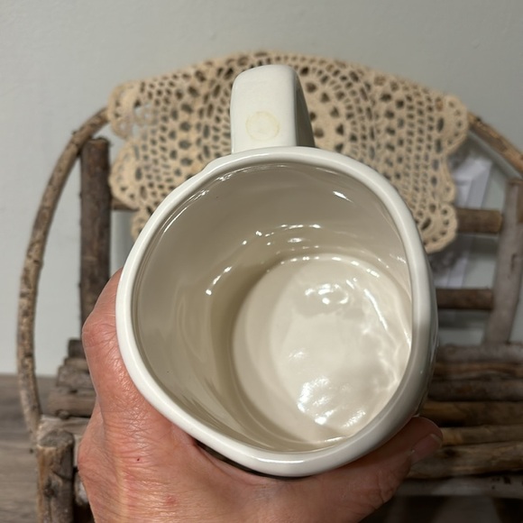 EUC RAE DUNN CRAZY CERAMIC MUG - Picture 5 of 7